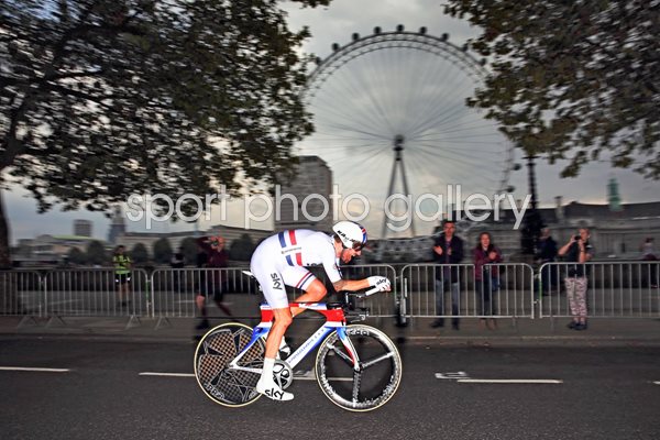 Bradley Wiggins Sky Time Trial Winner London 2014