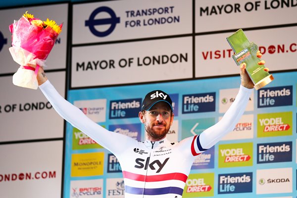 Bradley Wiggins Sky Time Trial Winner Tour of Britain 2014