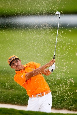 Rickie Fowler Bunker Shot Tour Championship 2014