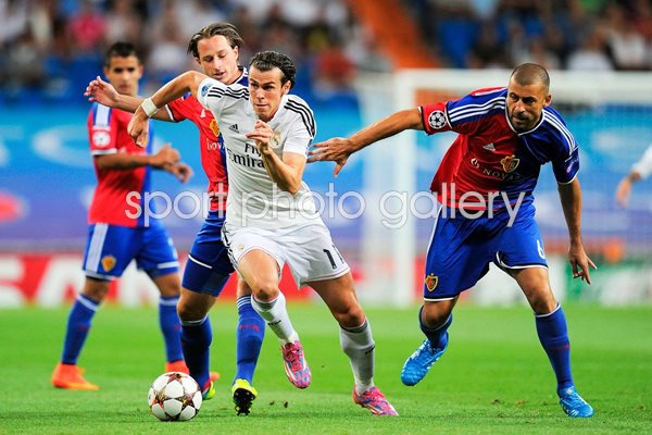 Gareth Bale of Real Madrid in action