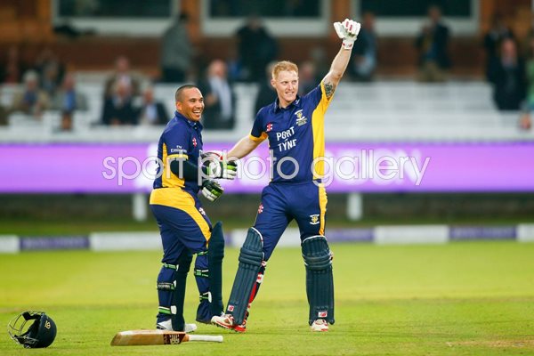 Ben Stokes & Gareth Breese One-Day Cup 2014 Final