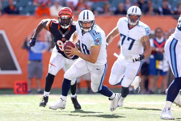 Jake Locker Titans v Bengals