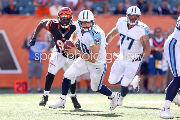 Jake Locker Titans v Bengals