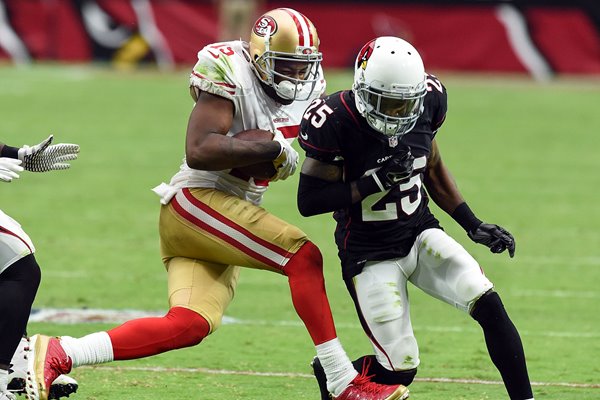 Michael Crabtree 49ers v  Jerraud Powers Cardinals