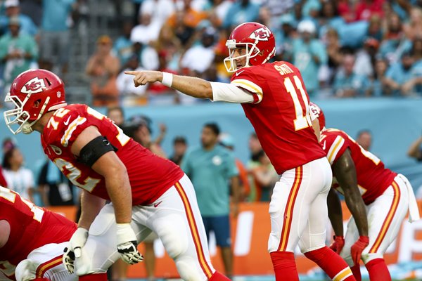 Alex Smith , Chiefs v Dolphins