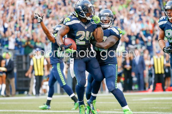 Broncos v  Marshawn Lynch Seahawks