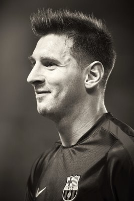  Leo Messi Barcelona smiles
