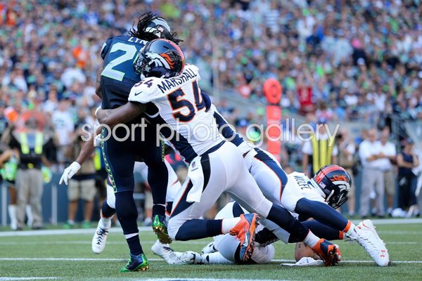 Broncos v Marshawn Lynch Seahawks