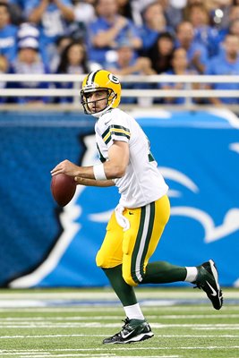 Aaron Rodgers Packers v Detroit Lions