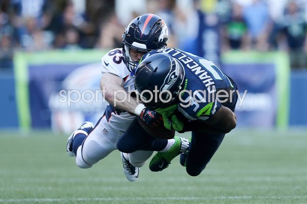 Wes Welker Broncos v Kam Chancellor Seahawks