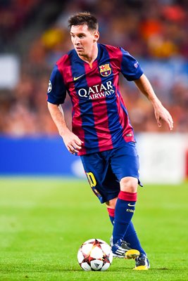 Lionel Messi Barcelona v APOEL 2014