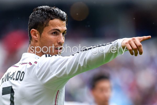 Cristiano Ronaldo Real Madrid Riazor Stadium 2014