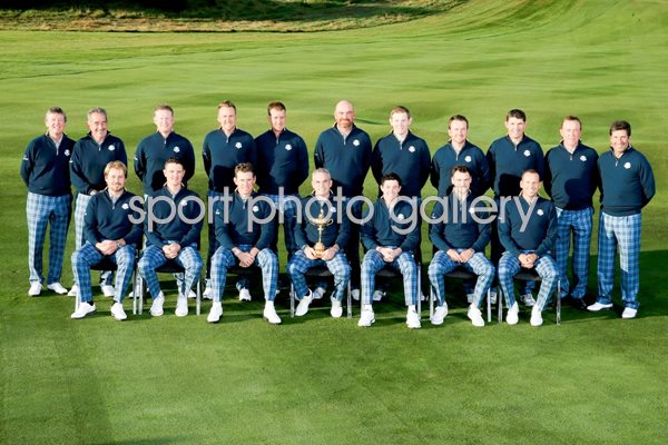 European Team Photo with Vice Captains 2014 Ryder Cup