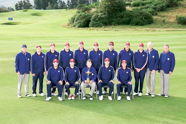 USA Team Photo with Vice Captains 2014 Ryder Cup