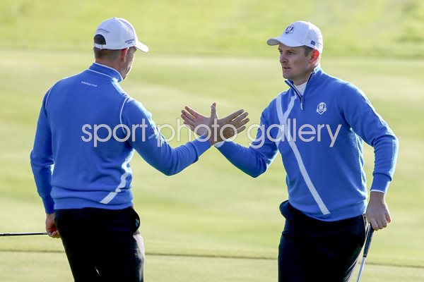 Justin Rose Henrik Stenson Ryder Cup 2014 Gleneagles