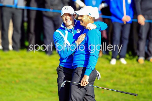 Sergio Garcia & Rory McIlroy Ryder Cup 2014