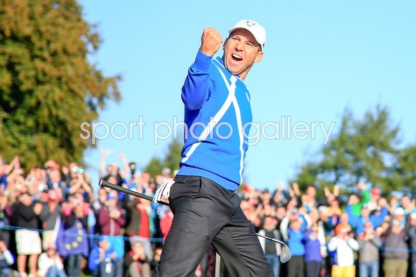 Sergio Garcia Ryder Cup 2014 Gleneagles