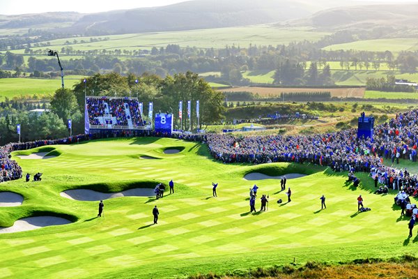 Gleneagles Centenary Course 8th Hole Ryder Cup 2014