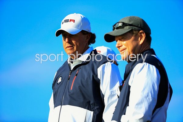 Phil Mickelson & Tom Watson Ryder Cup 2014 Gleneagles