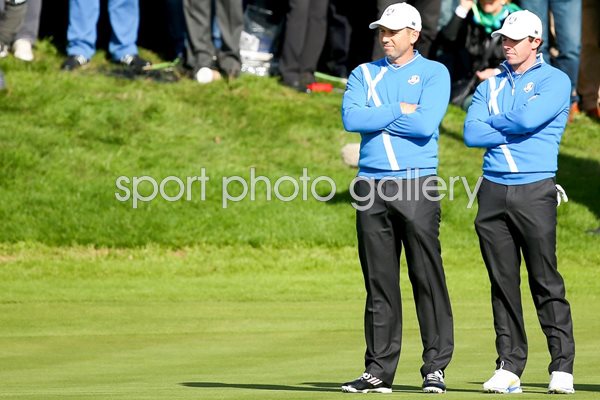 Sergio Garcia & Rory McIlroy Ryder Cup 2014 Gleneagles