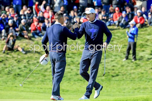 Rickie Fowler & d Jimmy Walker Ryder Cup 2014