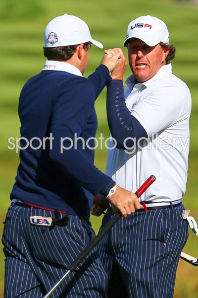 Phil Mickelson & Keegan Bradley Four Balls