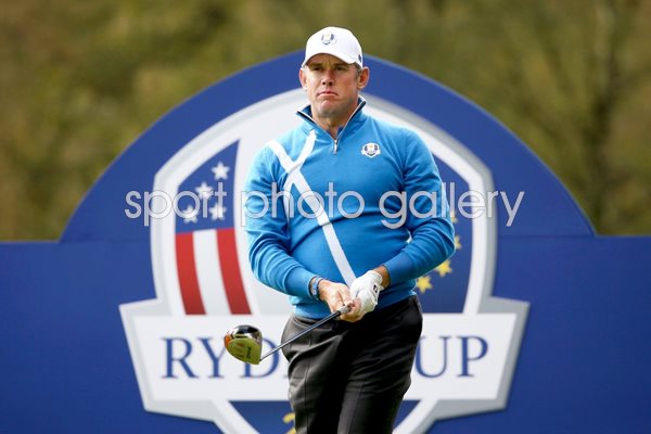 Lee Westwood 7th tee 2014 Ryder Cup 2014