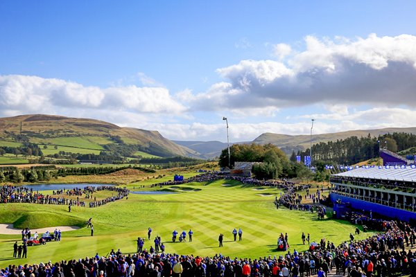 2nd Hole General View Ryder Cup 2014 Gleneagles