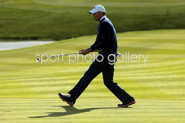Matt Kuchar 9th green Ryder Cup 2014