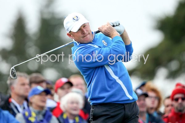 Jamie Donaldson 10th Tee Ryder Cup 2014