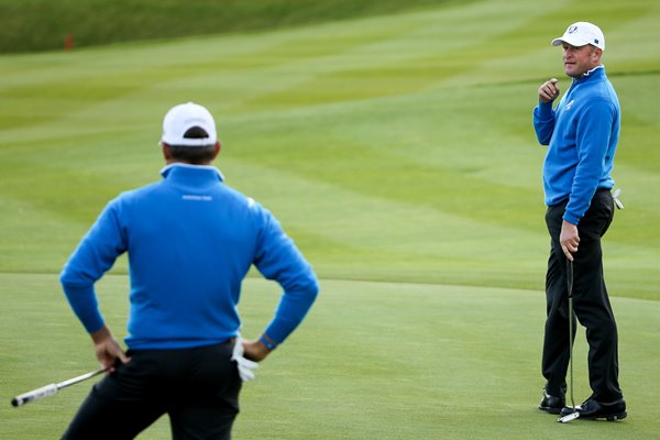 Lee Westwood & Jamie Donaldson Ryder Cup 2014