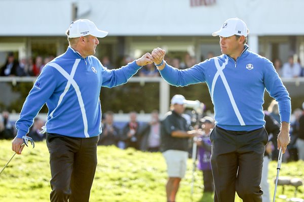 Jamie Donaldson Lee Westwood Europe 2014 Ryder Cup