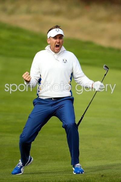 2014 Ryder Cup Day 2 Ian Poulter Fourballs Gleneagles