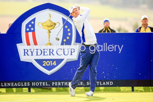 Justin Rose England Ryder Cup Gleneagles 2014
