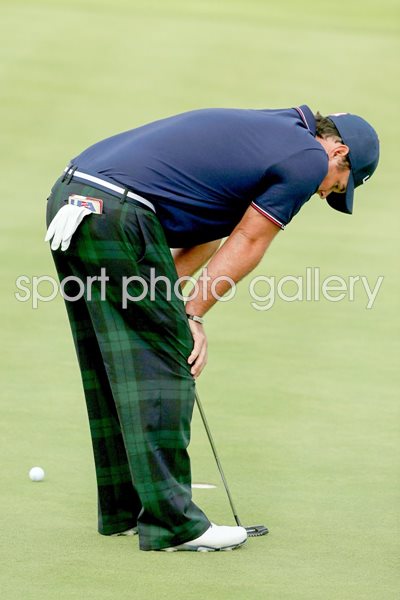 Patrick Reed Missed Putt Ryder Cup Gleneagles 2014 