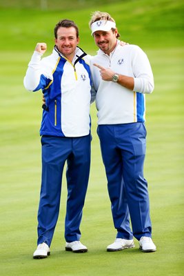 Graeme McDowell Victor Dubuisson Foursomes 2014 Ryder Cup