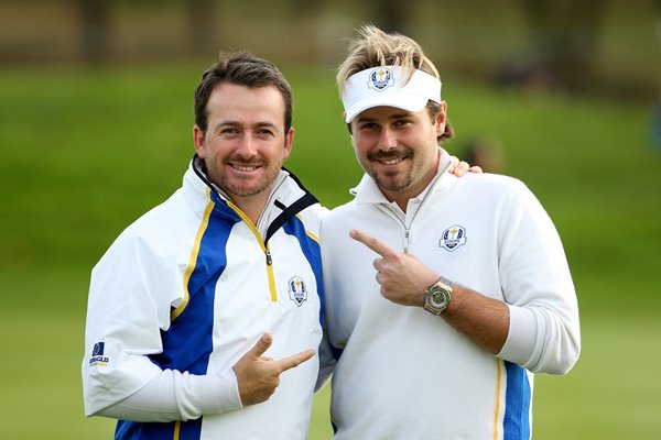 Graeme McDowell Victor Dubuisson Foursomes 2014 Ryder Cup