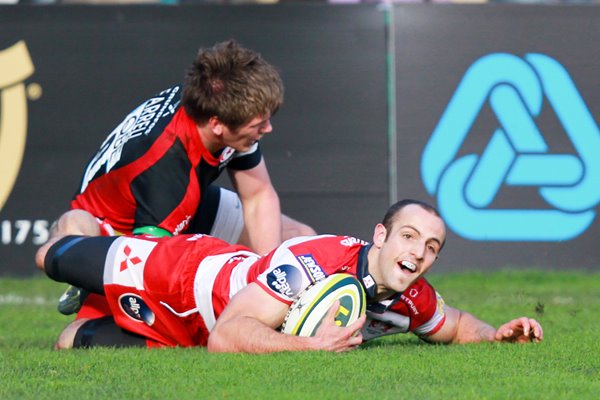 Charlie Sharples of Gloucester - LV Anglo Welsh Cup