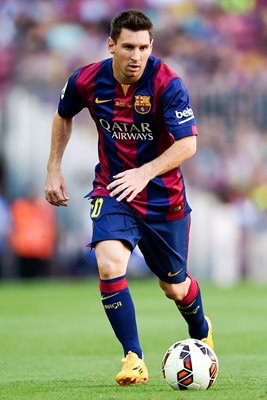 Lionel Messi Barcelona 2014 La Liga
