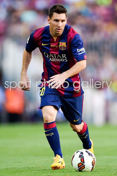 Lionel Messi Barcelona 2014 La Liga