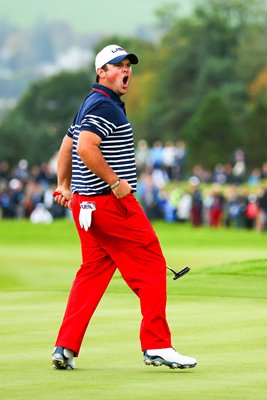 Patrick Reed Singles Ryder Cup Gleneagles 2014 