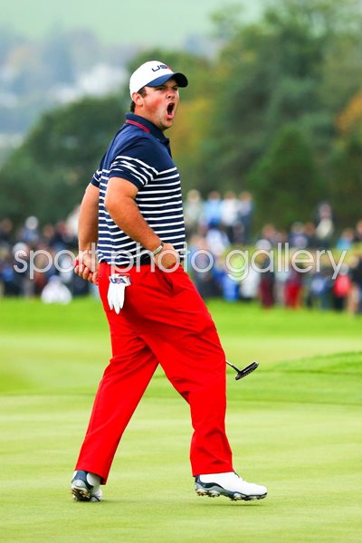 Patrick Reed Singles Ryder Cup Gleneagles 2014 