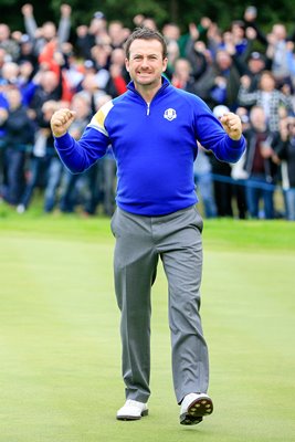 Graeme McDowell Northern Ireland Singles win 2014 Ryder Cup