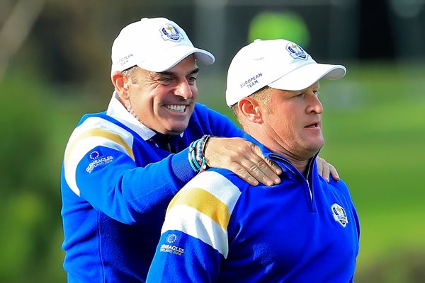 Paul McGinley Jamie Donaldson Winning Moment Ryder Cup 2014 