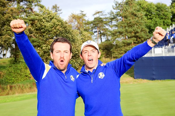 Graeme McDowell Rory McIlroy Northern Ireland 2014 Ryder Cup