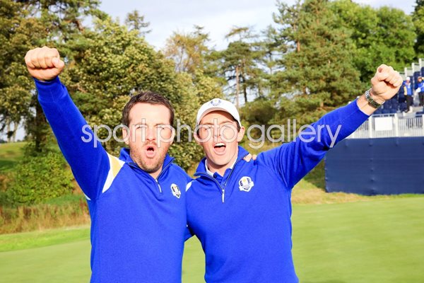 Graeme McDowell Rory McIlroy Northern Ireland 2014 Ryder Cup