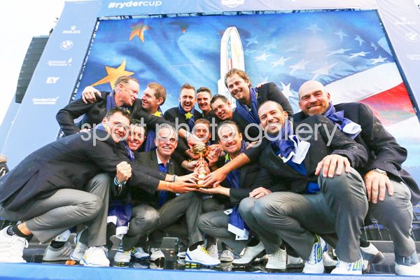 Europe 2014 Ryder Cup Winners Gleneagles