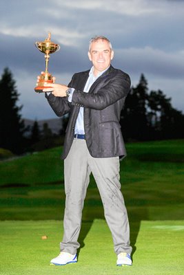 Paul McGinley Europe Ryder Cup 2014 Winning Captain