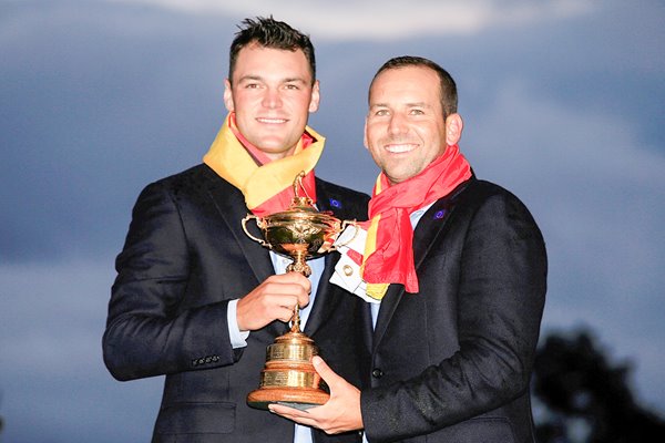 Martin Kaymer and Sergio Garcia 2014 Ryder Cup Winners
