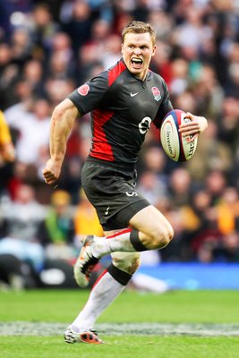 Chris Ashton breakaway score v Australia